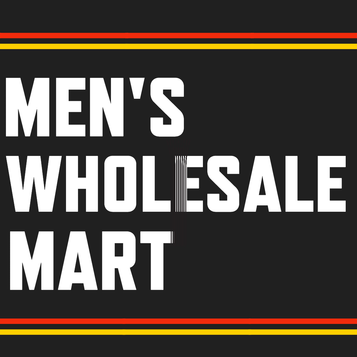 MENS WHOLESALE MART logo