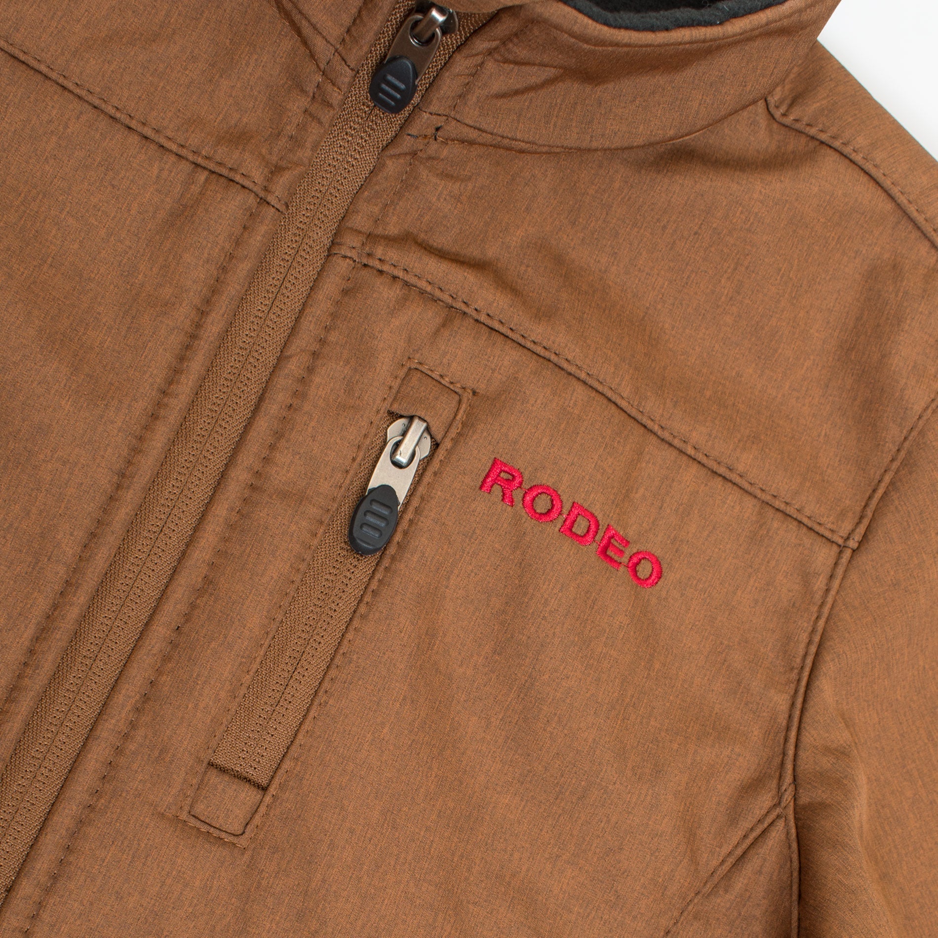 Boys Rodeo Embroidery Jacket -BNJ650-EMB-MHL-COGNAC