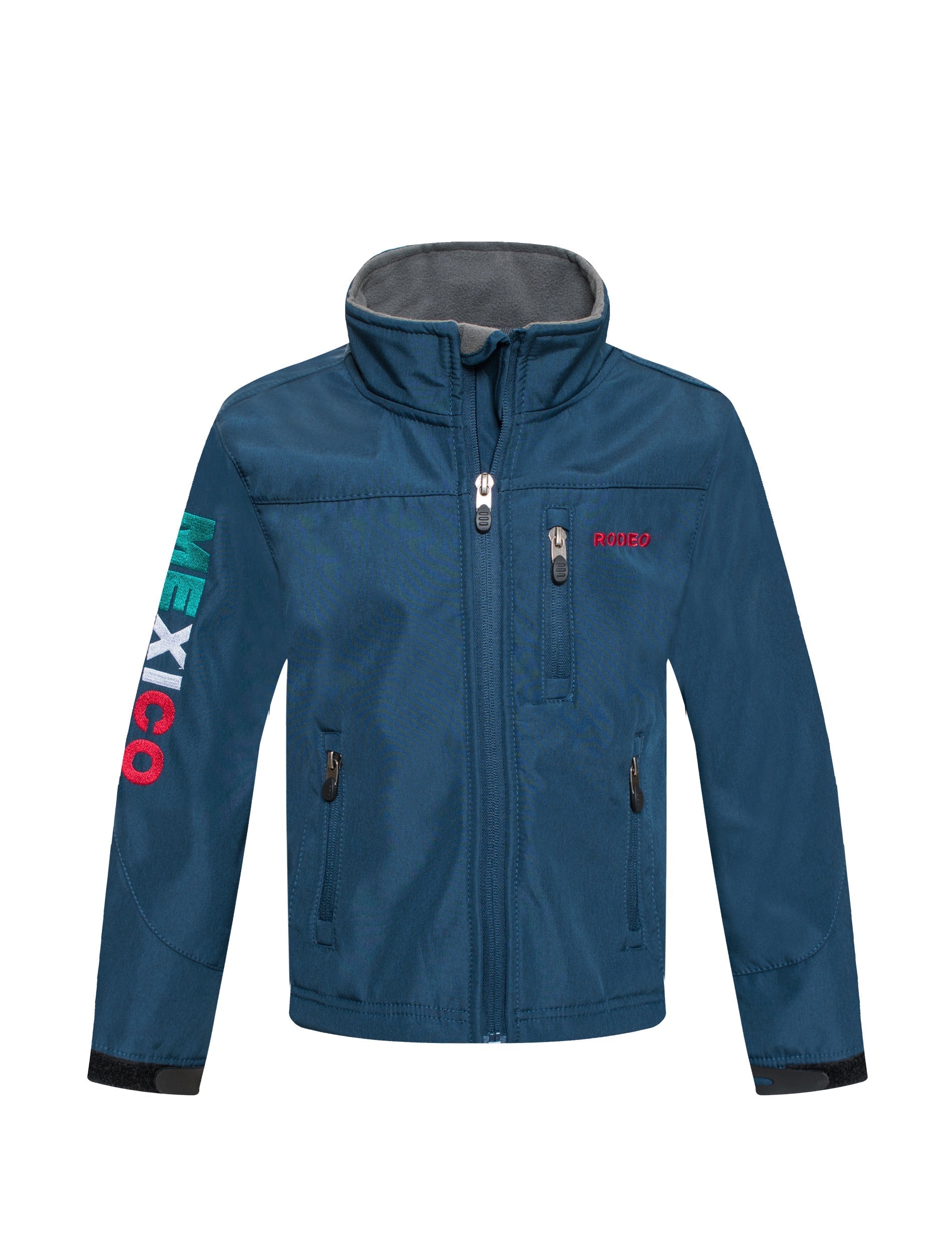 Boys Rodeo Embroidery Jacket -BNJ650-EMB-MHL-NAVY